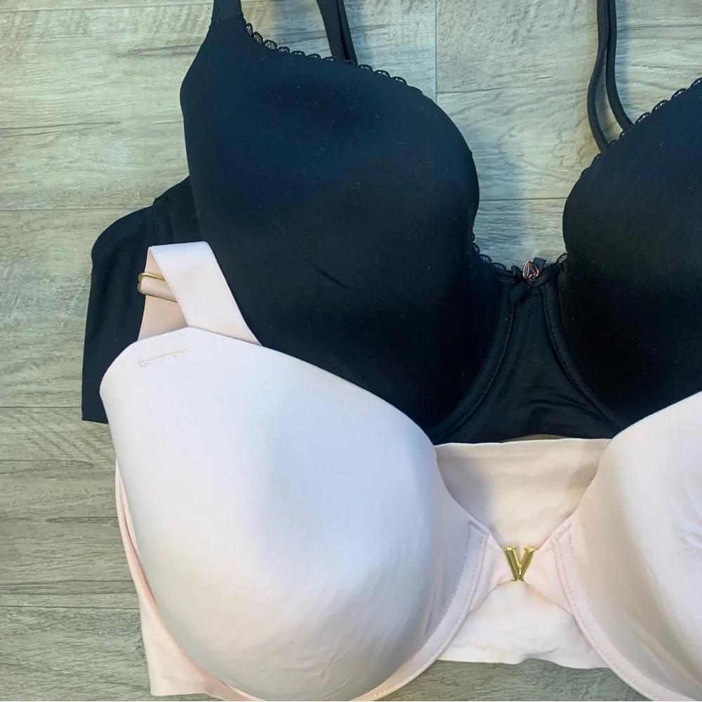 Victoria Secret 2 Bras Lined Demi Perfect Coverage - Picture 3 of 13